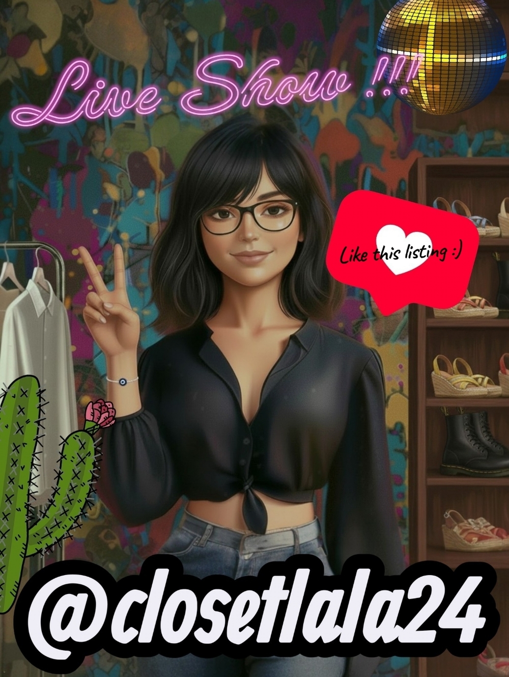 🚨 LIVE SHOW NOTIFICATION @closetlala24